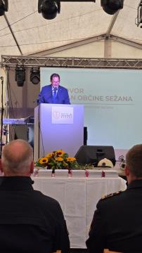 Slavnostna seja PGD Sežana; Vir: Občina Sežana